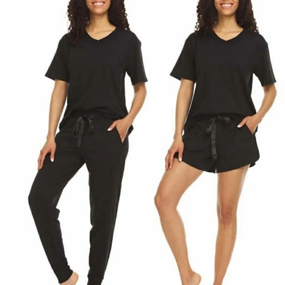 Flora Nikrooz Ladies' French Terry 3-piece Lounge Set - Picture 1 of 11